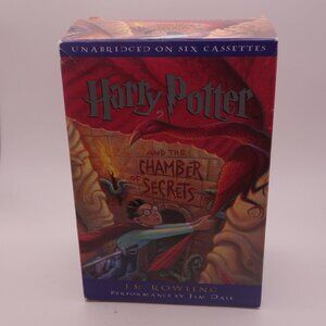 JK Rowling Harry Potter The Chamber of Secrets Six Cassettes ISBN 0-8072-8191-3